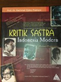 KRITIK SASTRA INDONESIA MODERN Cetakan Pertama